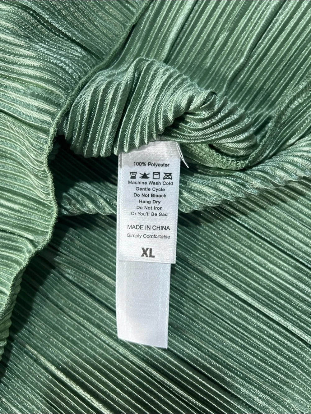 NWT LuLaRoe XL Samantha Pleated Green Women’s Skirt